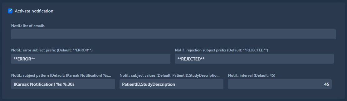 Notifications